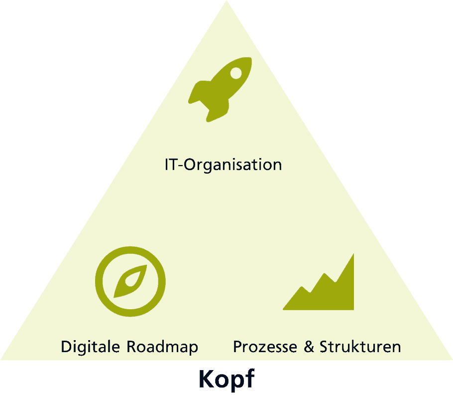 Digitale Organisationsentwicklung mit dem Kopf – strategische Denkweise